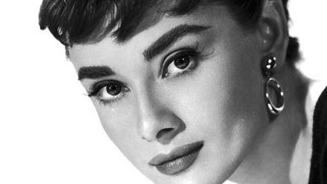 La actriz Audrey Hepburn