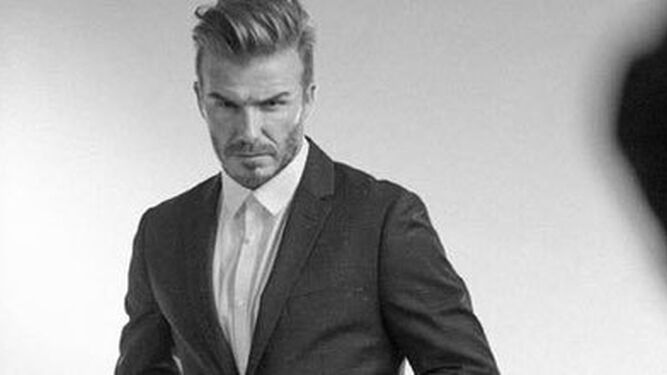 David Beckham, uno de los primeros en prestar su imagen para campañas de moda.
