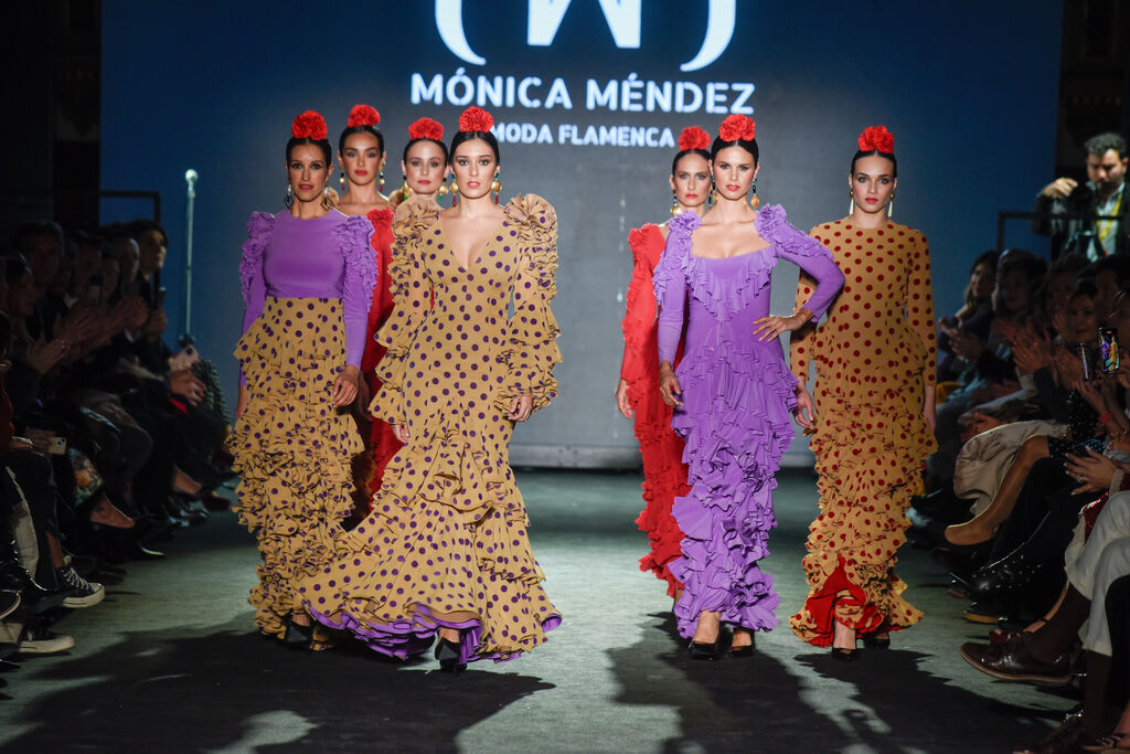 El desfile de M&oacute;nica M&eacute;ndez en We Love Flamenco 2024, todas las fotos